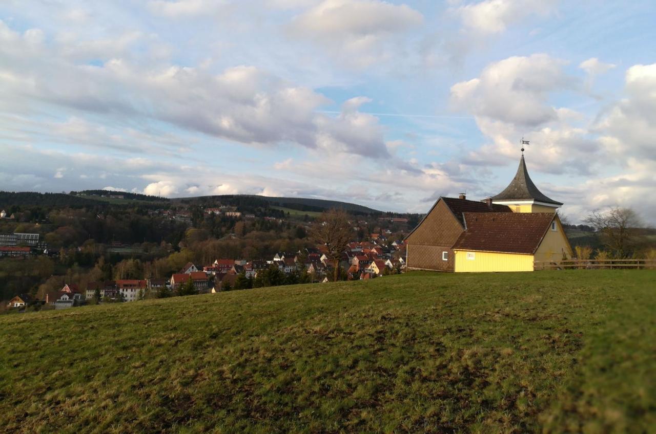 Tolles Schoenes Ferienhaus Mit Grosser Grillterrasse Fuer 12 Personen Im Harz Sankt Andreasberg Bagian luar foto